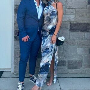 Commense tie dye maxi dress